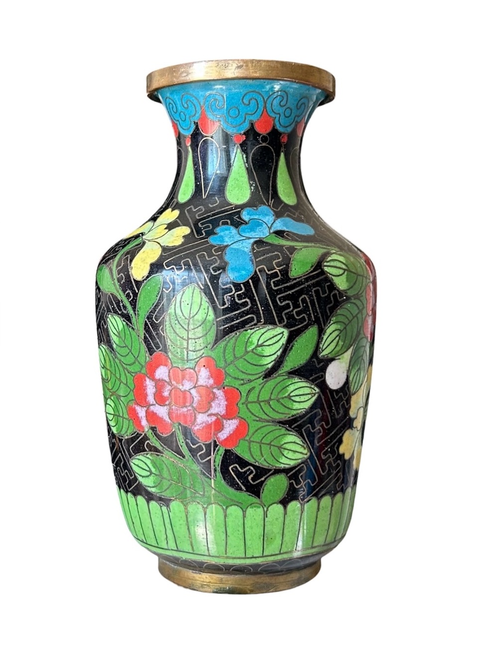 Antique Chinese Cloisonné Vase